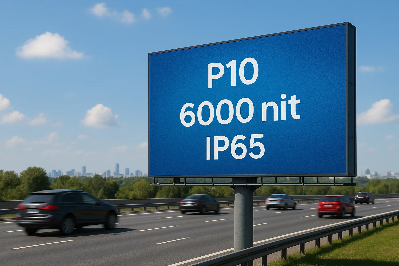 Уличный LED-экран P10 IP65 6000 нит