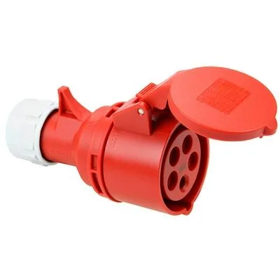 Вилка PCE CEE63A 5-pol IP67 (мама)